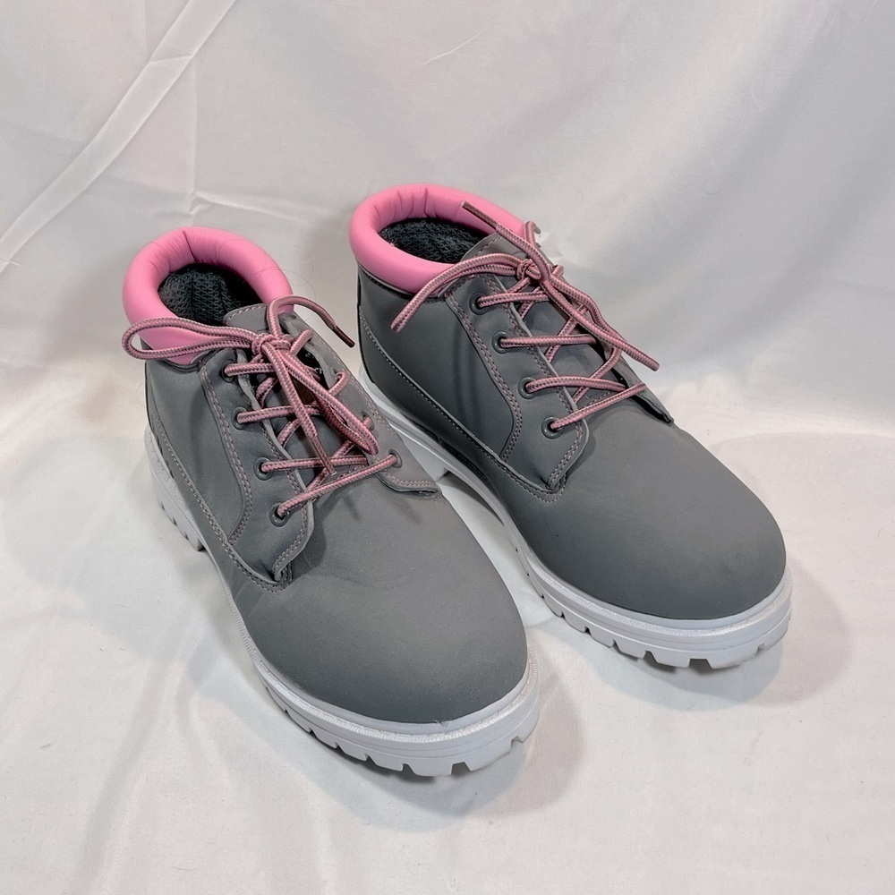 FILA Gray & Punk Boots